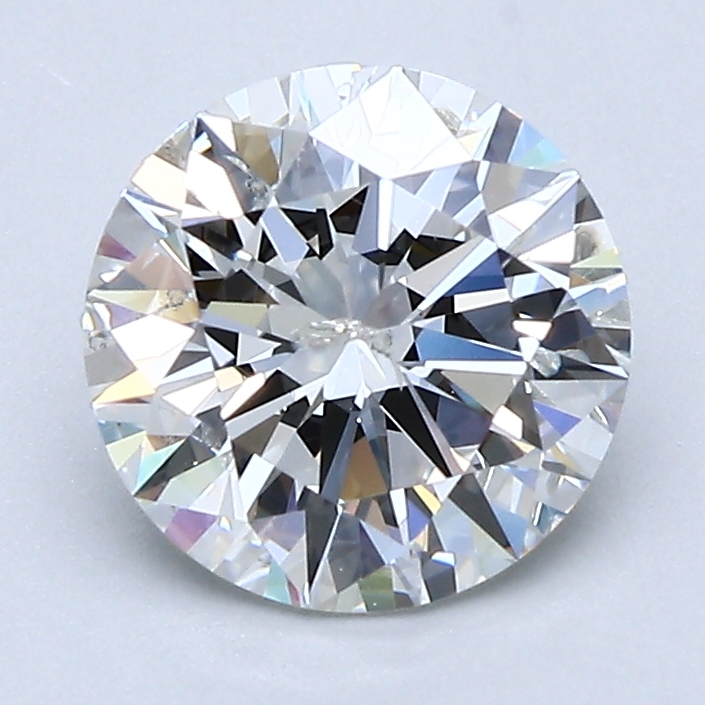 1.71 Carat Round Cut Natural Diamond