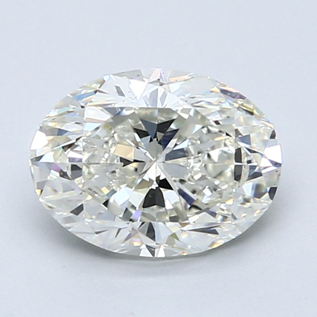 1.7 Carat Oval Cut Natural Diamond