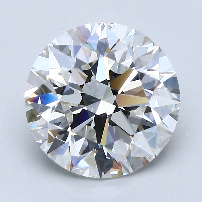 2.92 Carat Round Cut Natural Diamond