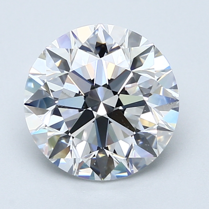 2.7 Carat Round Cut Natural Diamond