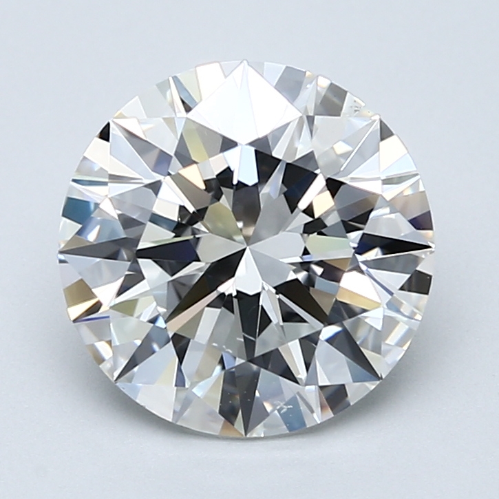 3.01 Carat Round Cut Natural Diamond