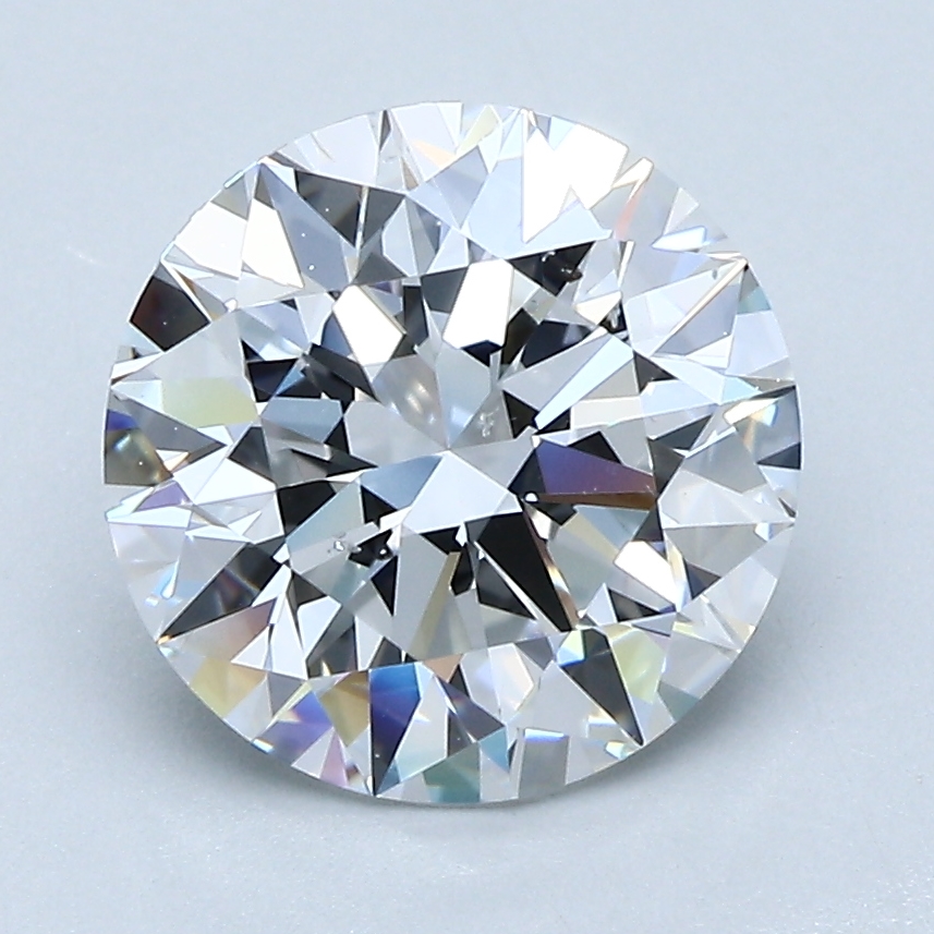 2.8 Carat Round Cut Natural Diamond