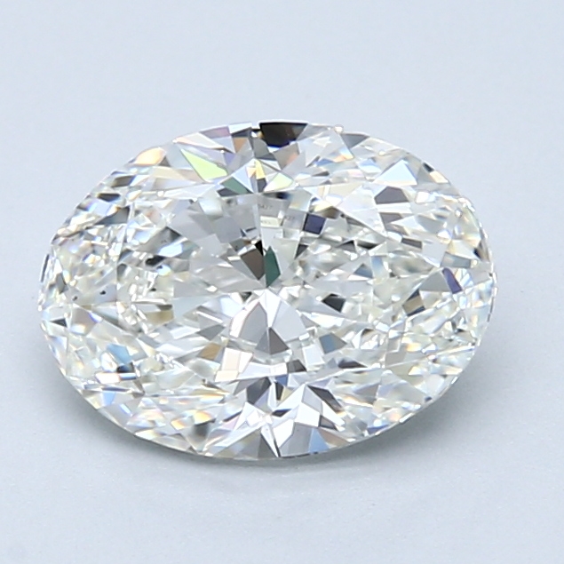 1.7 Carat Oval Cut Natural Diamond
