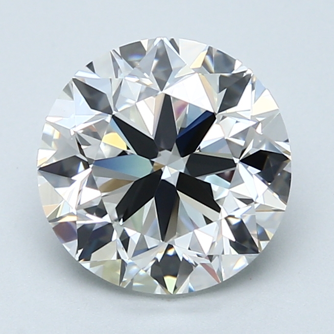 3.01 Carat Round Cut Natural Diamond