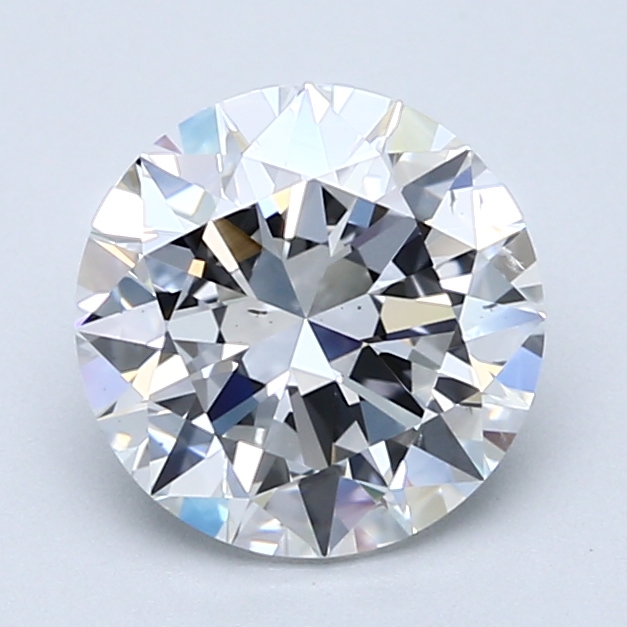 2 Carat Round Cut Natural Diamond