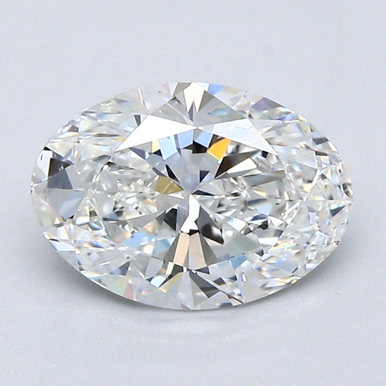 1.5 Carat Oval Cut Natural Diamond