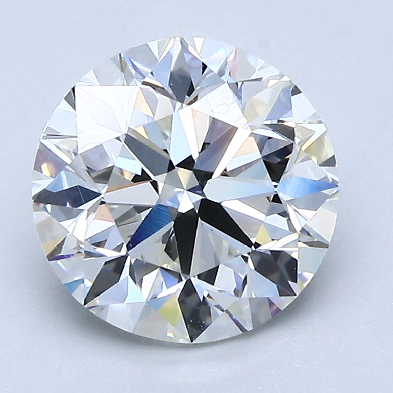 2.51 Carat Round Cut Natural Diamond