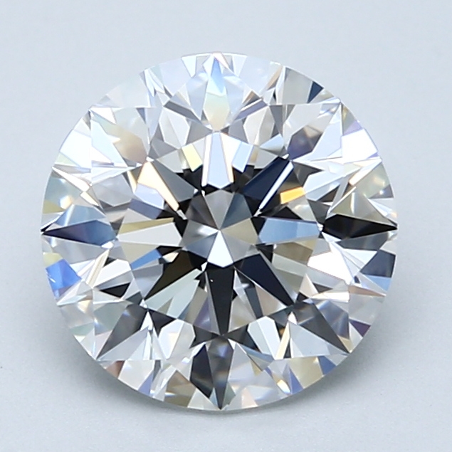 2.5 Carat Round Cut Natural Diamond