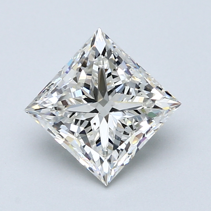 1.81 Carat Princess Cut Natural Diamond