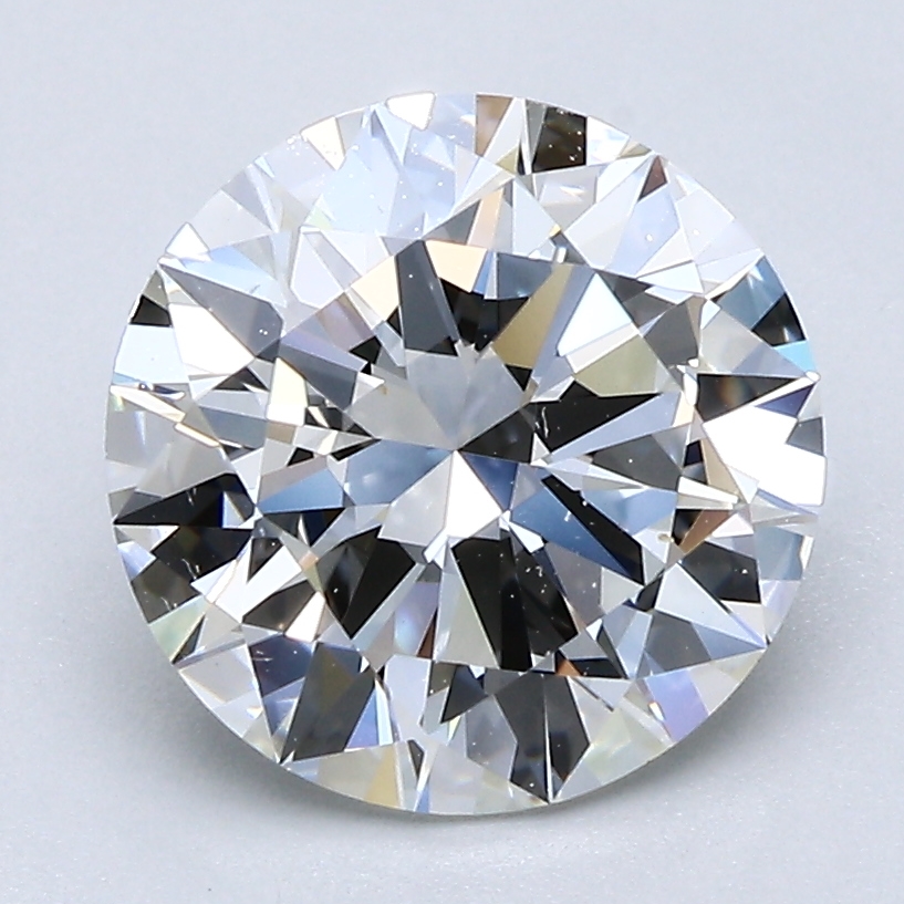 2.7 Carat Round Cut Natural Diamond