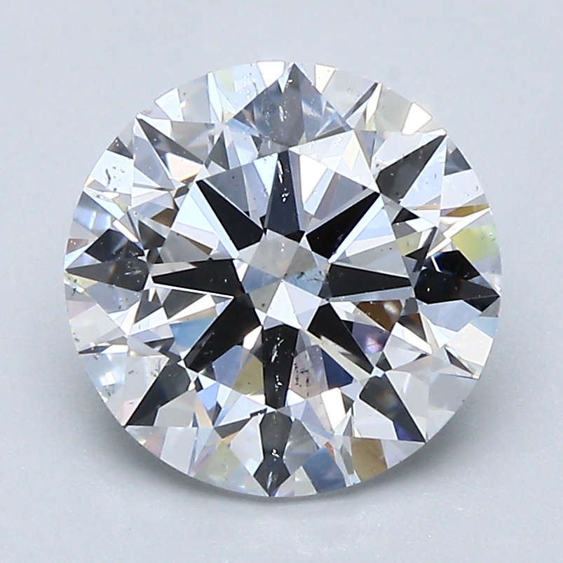 2.5 Carat Round Cut Natural Diamond