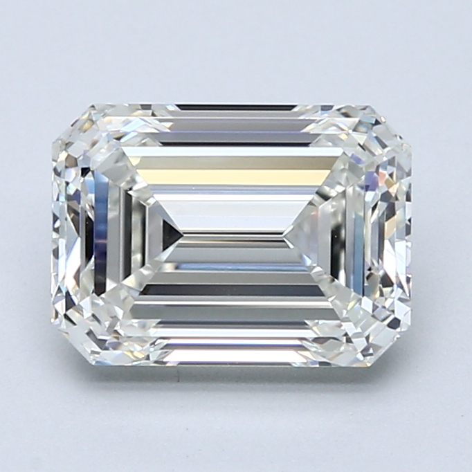 2.52 Carat Emerald Cut Natural Diamond