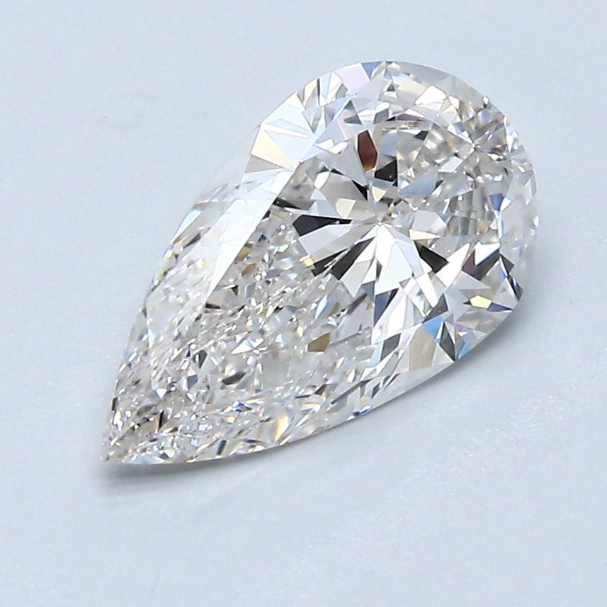 1.5 Carat Pear Cut Natural Diamond