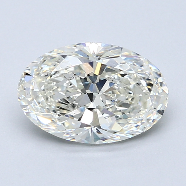 2.01 Carat Oval Cut Natural Diamond