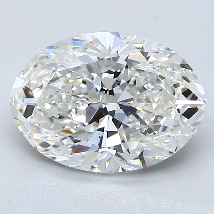1.7 Carat Oval Cut Natural Diamond
