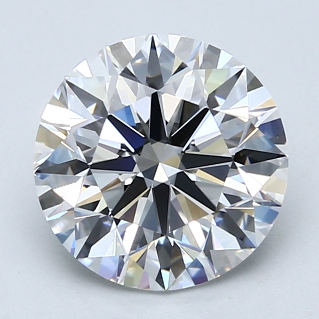 2.5 Carat Round Cut Natural Diamond