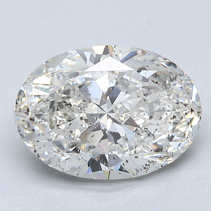 1.7 Carat Oval Cut Natural Diamond
