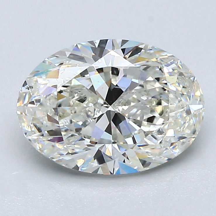 1.7 Carat Oval Cut Natural Diamond