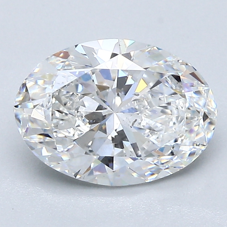 1.7 Carat Oval Cut Natural Diamond