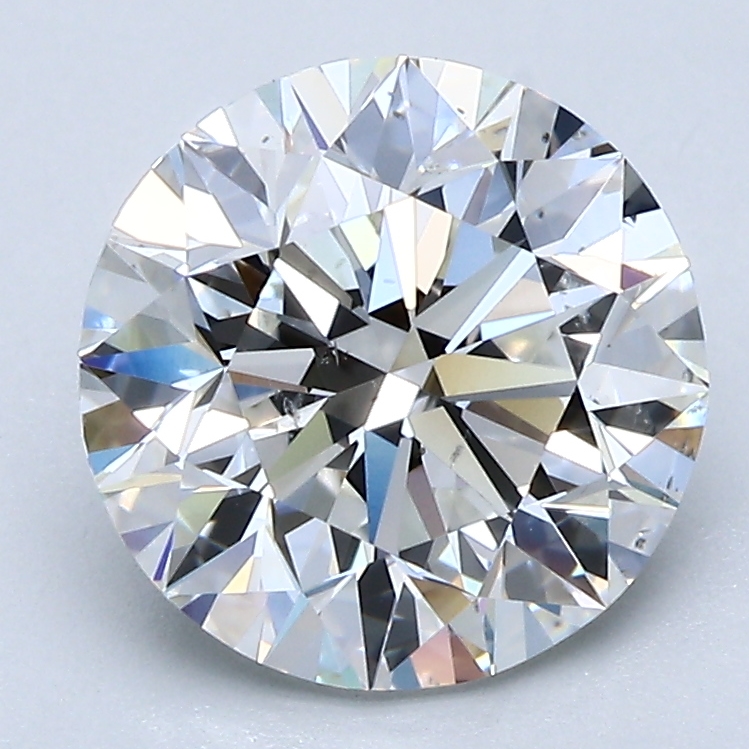 2.7 Carat Round Cut Natural Diamond