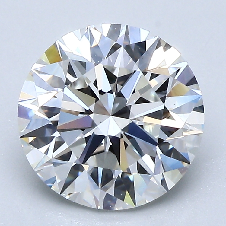 2.5 Carat Round Cut Natural Diamond