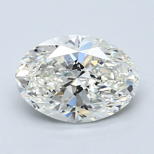 1.5 Carat Oval Cut Natural Diamond