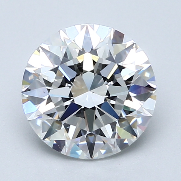 2.01 Carat Round Cut Natural Diamond