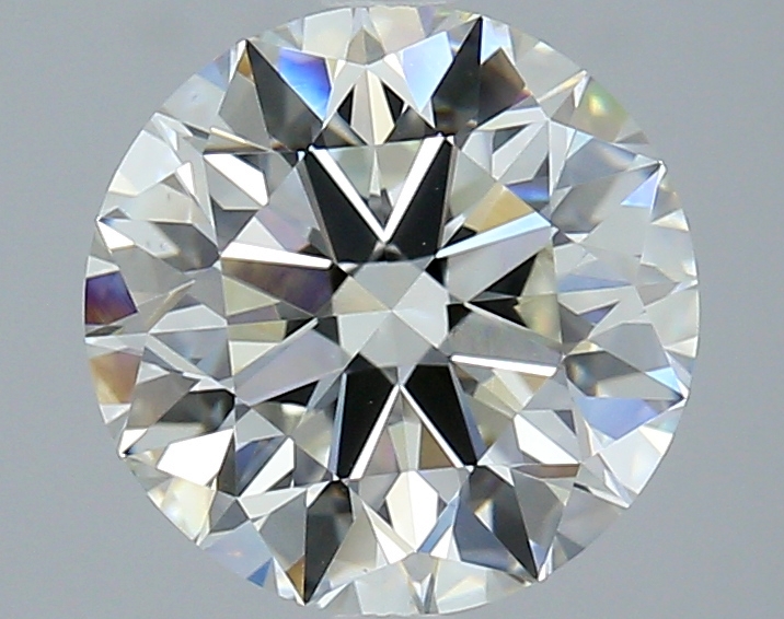 2.96 Carat Round Cut Natural Diamond
