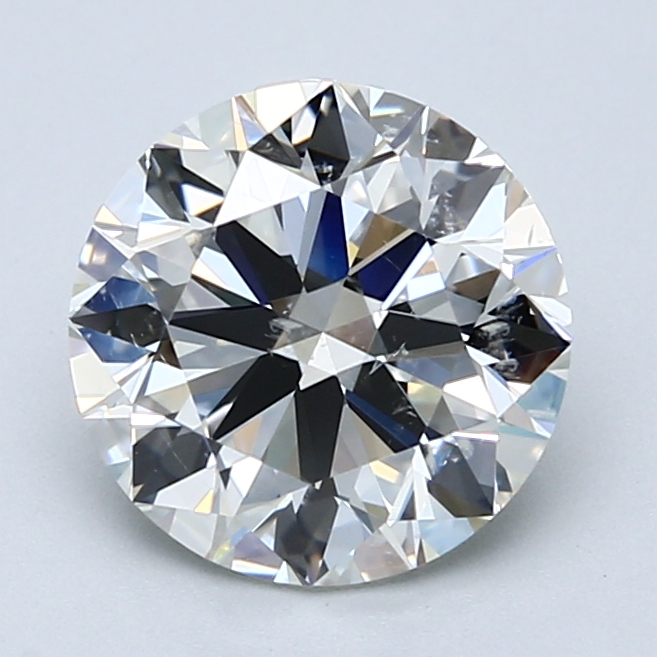 2.52 Carat Round Cut Natural Diamond