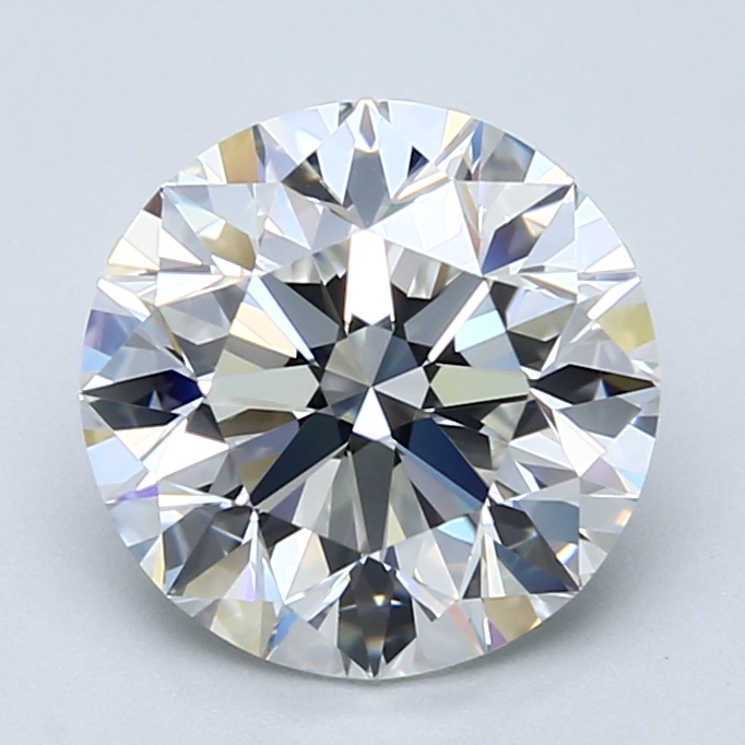 3 Carat Round Cut Natural Diamond