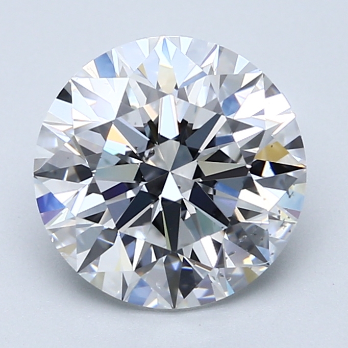 3.03 Carat Round Cut Natural Diamond