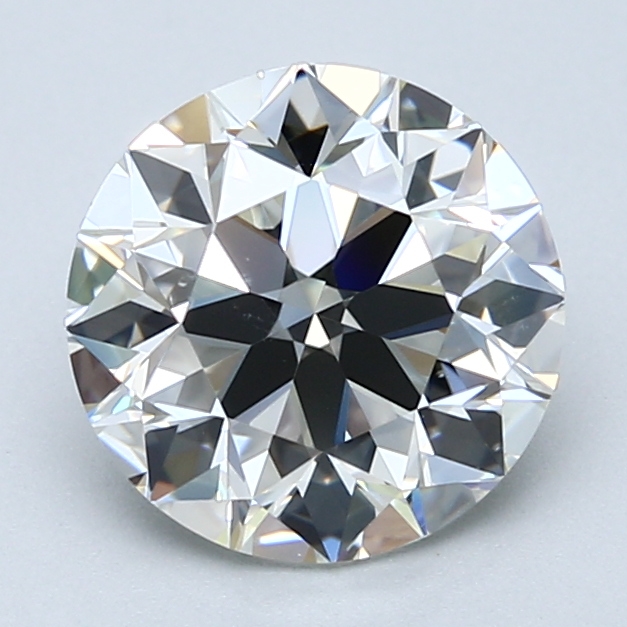2.5 Carat Round Cut Natural Diamond