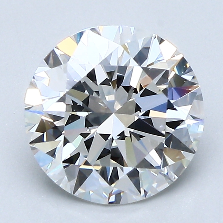 2.01 Carat Round Cut Natural Diamond