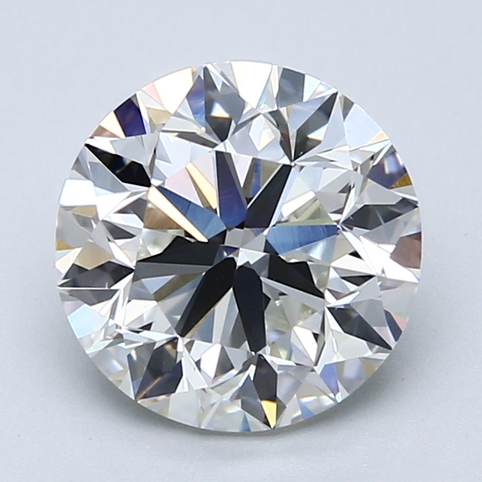 3.01 Carat Round Cut Natural Diamond