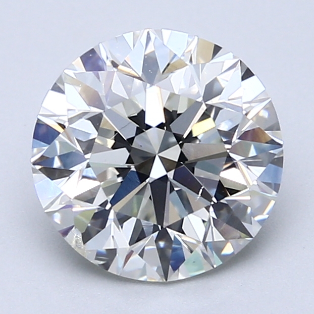 2.5 Carat Round Cut Natural Diamond
