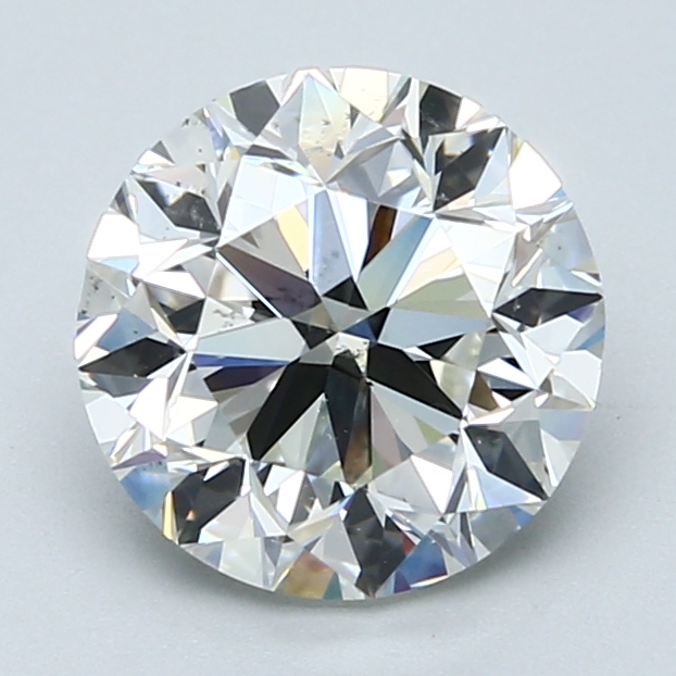 2.5 Carat Round Cut Natural Diamond