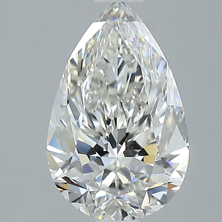 1.62 Carat Pear Cut Natural Diamond