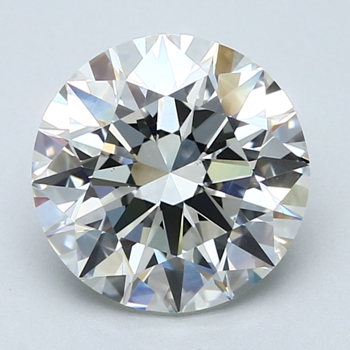 3.12 Carat Round Cut Natural Diamond