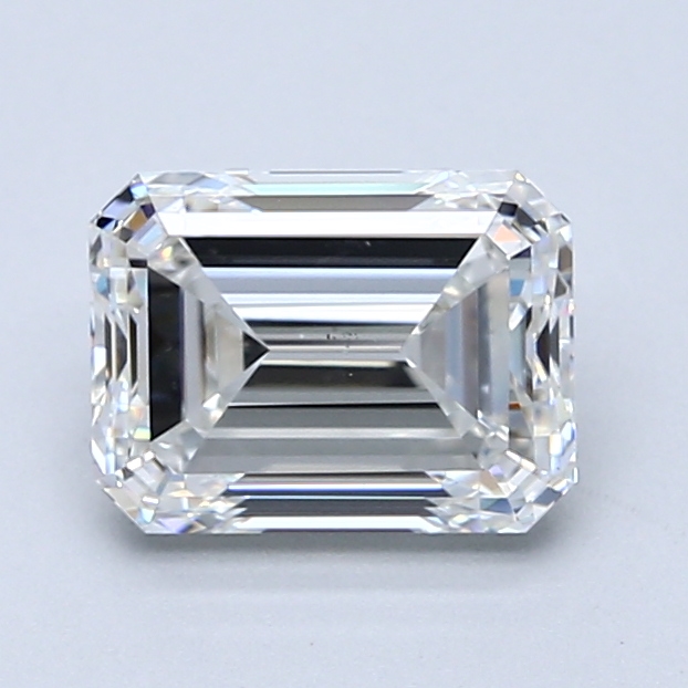 1.7 Carat Emerald Cut Natural Diamond