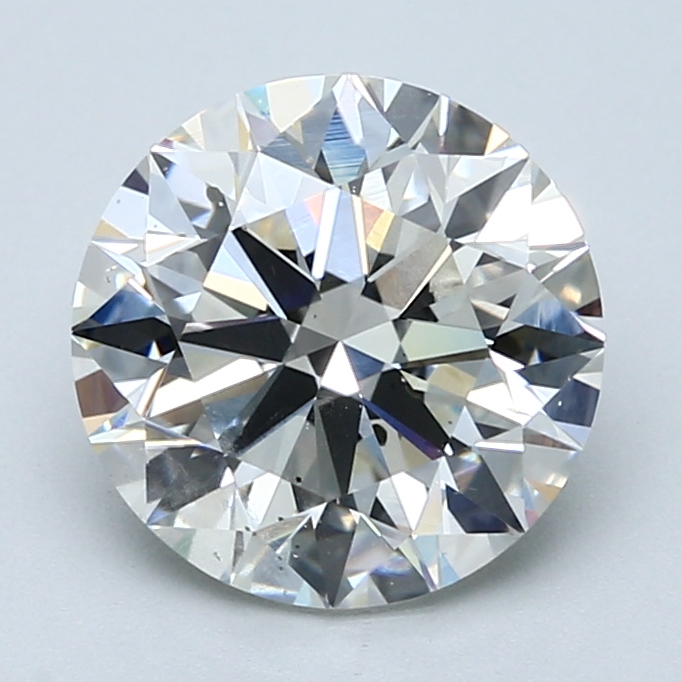 3.01 Carat Round Cut Natural Diamond