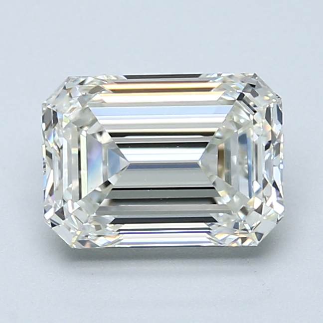 2.01 Carat Emerald Cut Natural Diamond