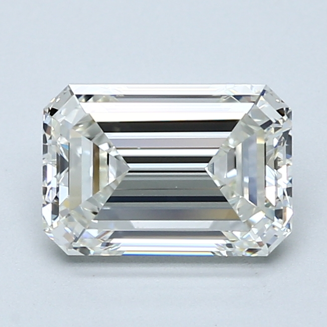 2.01 Carat Emerald Cut Natural Diamond