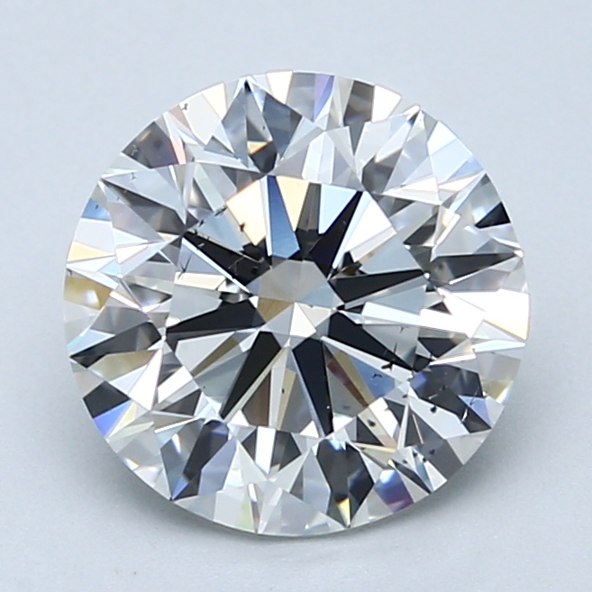 2.71 Carat Round Cut Natural Diamond