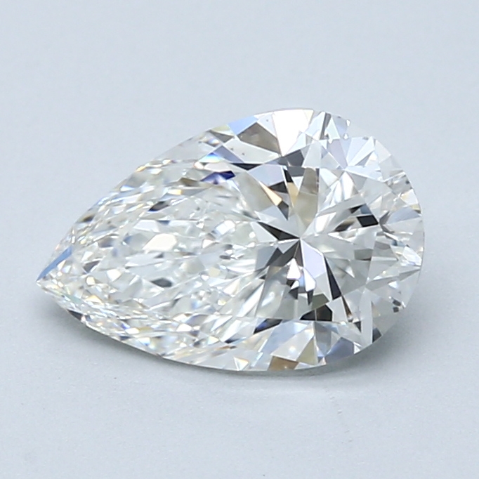 1.5 Carat Pear Cut Natural Diamond
