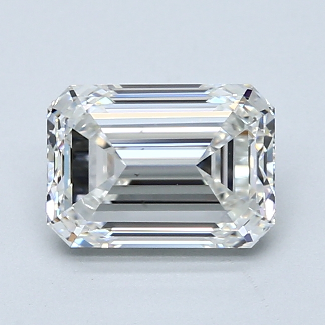 1.7 Carat Emerald Cut Natural Diamond
