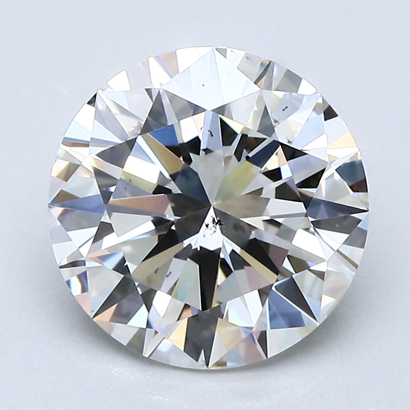 2.8 Carat Round Cut Natural Diamond