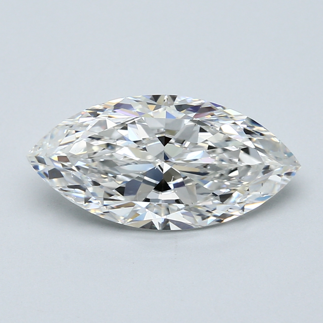 3.02 Carat Marquise Cut Natural Diamond