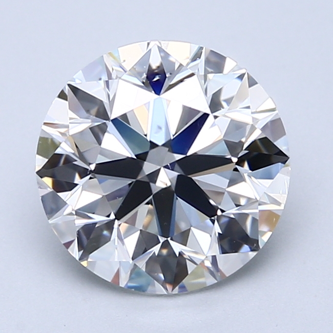 2.8 Carat Round Cut Natural Diamond