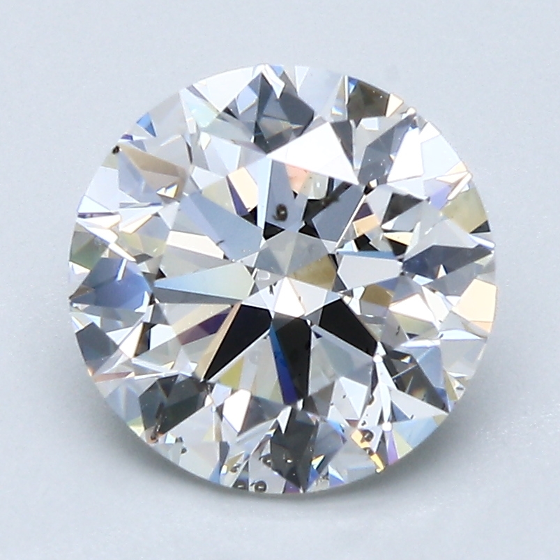 2.5 Carat Round Cut Natural Diamond