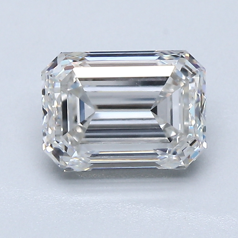 1.7 Carat Emerald Cut Natural Diamond